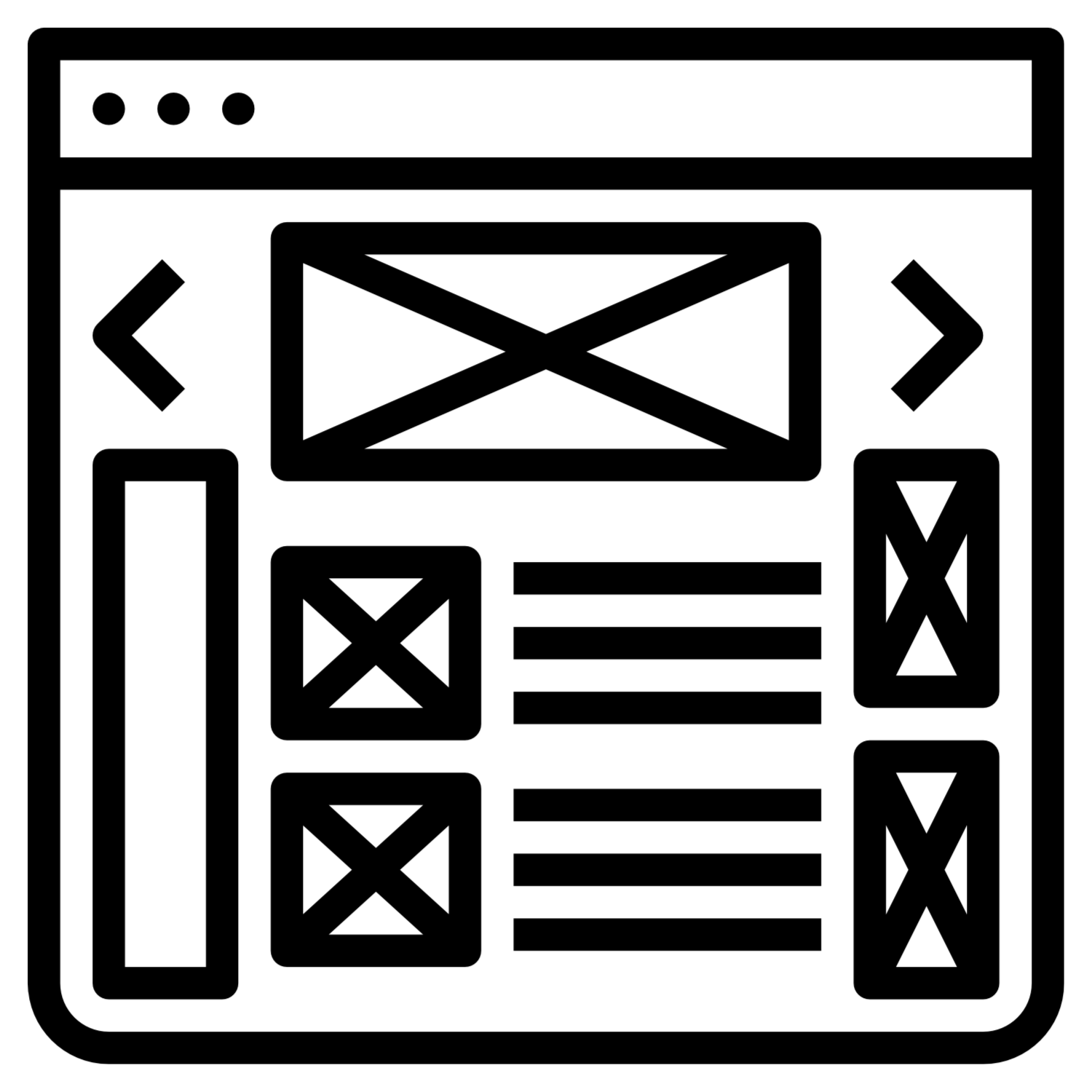 Web Design & Development Services Icon